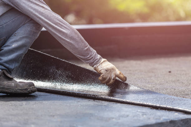 Professional Emergency Waterproofing technician working in Himrod, NY